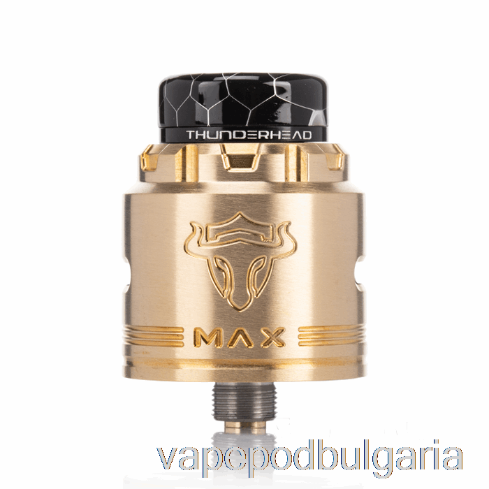 Vape 10000 Дръпки Thunderhead Creations Tauren Max 25mm Bf Rda Brass